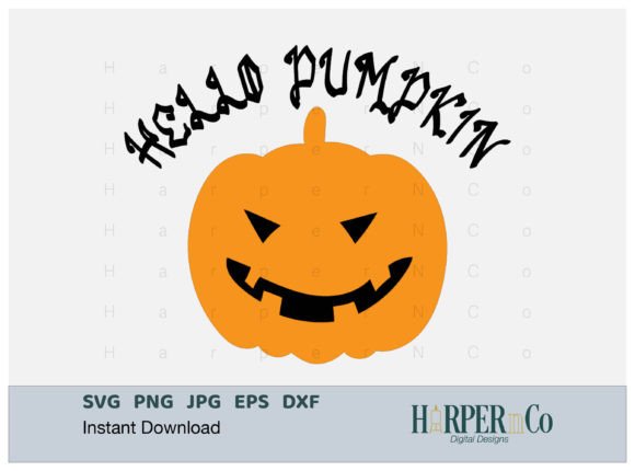 Download Hello Pumpkin SVG, Halloween PNG - Png Collection