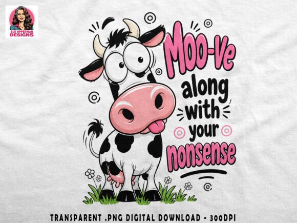 Download Title: Funny Cow PNG | Moo-ve Along - Png Collection