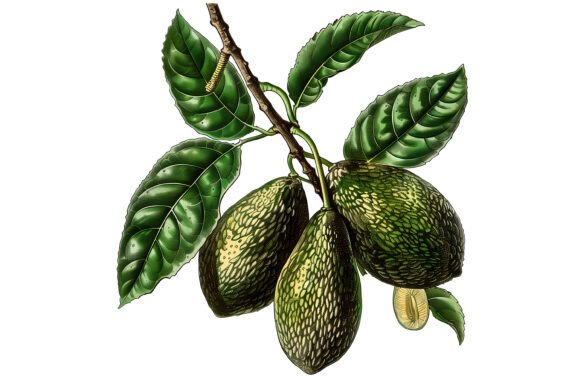 Download Hand Drawn Avocado PNG Clipart - Png Collection