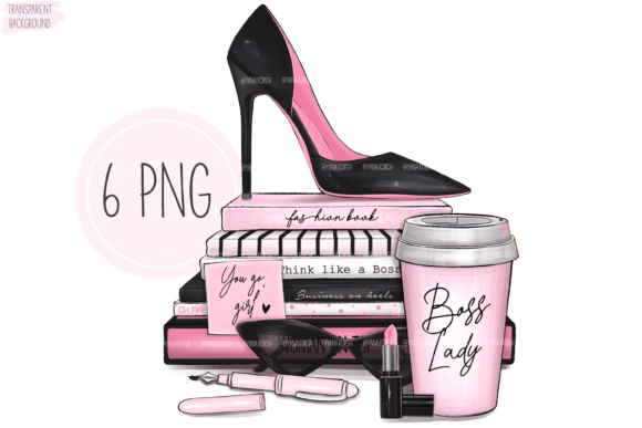 Download Girl Boss Clipart, Boss Lady Shoes Png - Png Collection