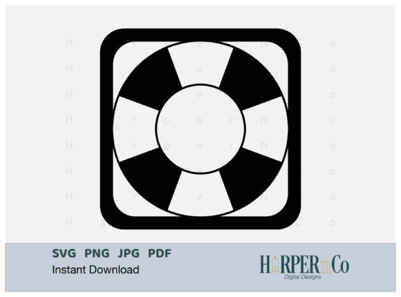 Download Lifesaver Outline SVG PNG Cut EPS File - Png Collection