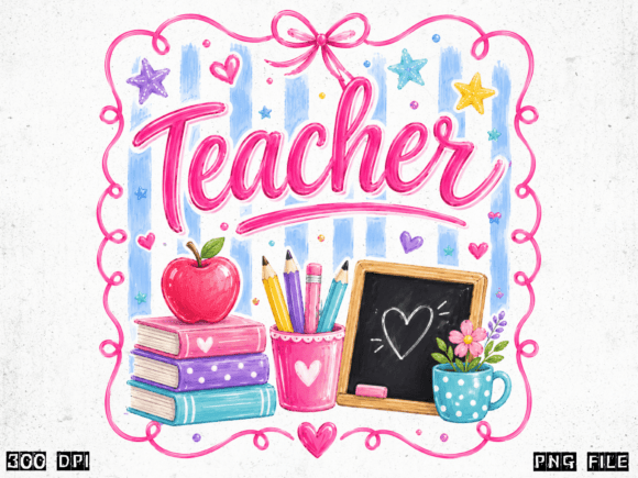 Download Teacher Love Inspire PNG | Cute Classroo - Png Collection