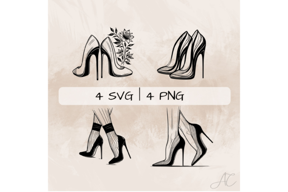 Download Heels SVG Bundle, Shoes PNG - Png Collection