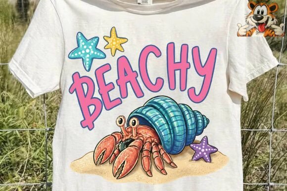 Download Beachy Hermit Crab PNG Clipart Design - Png Collection