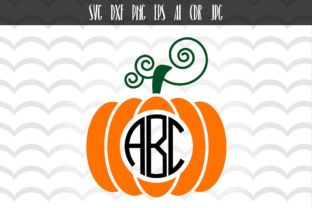 Download Halloween Fall Pumpkin Monogram Svg - Premium Resources