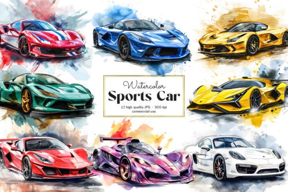 Download Sports Racing Car Clipart Pack - Car clipart Collection